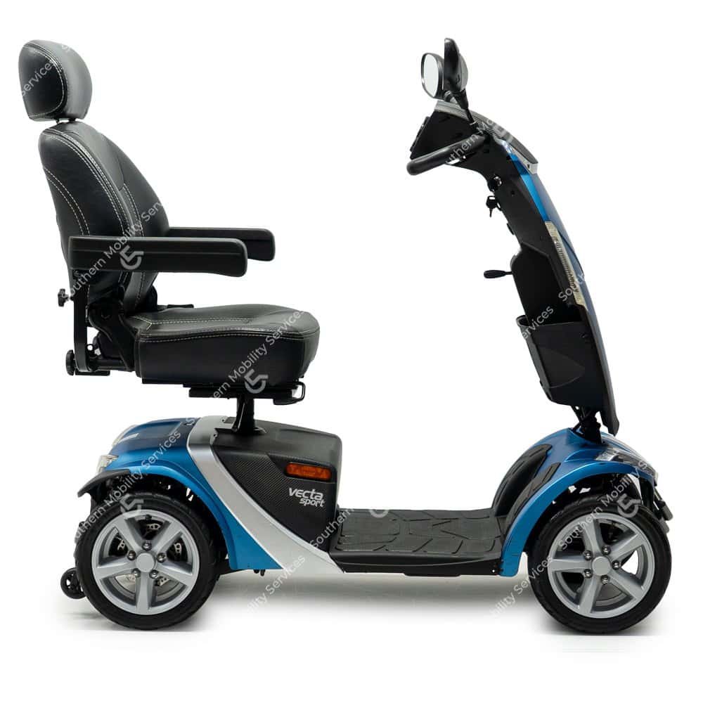 used rascal vecta 8mph mobility scooter blue basingstoke