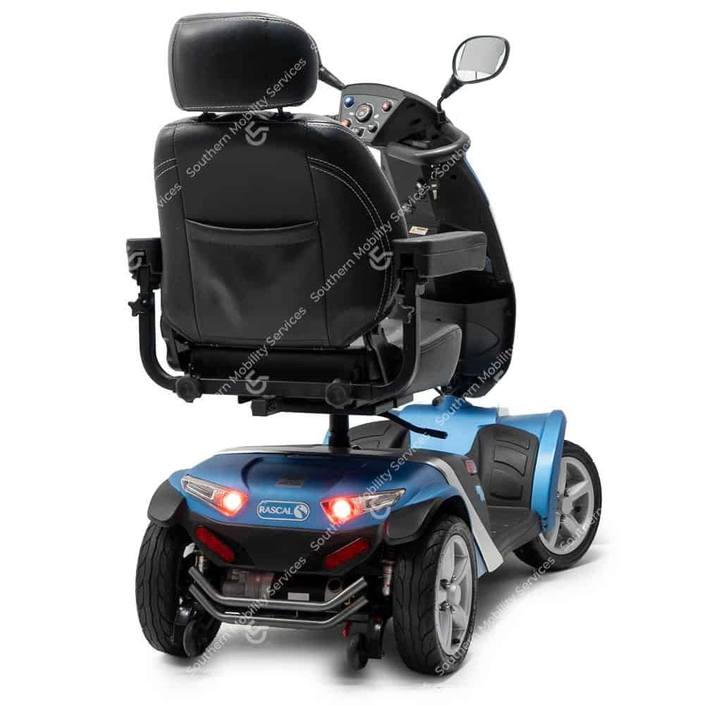 used rascal vecta 8mph mobility scooter blue camberley