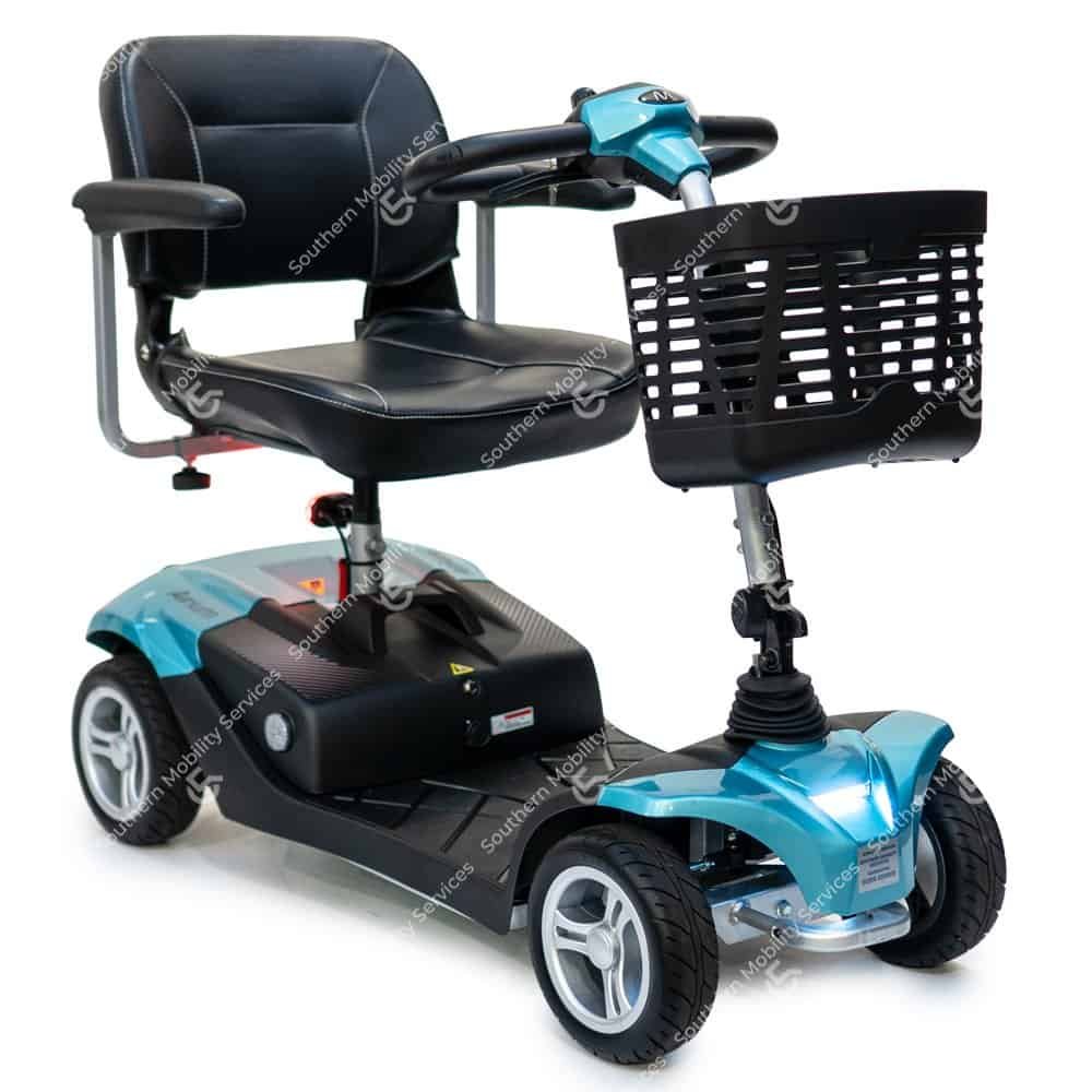 used teal airium portable mobility scooter