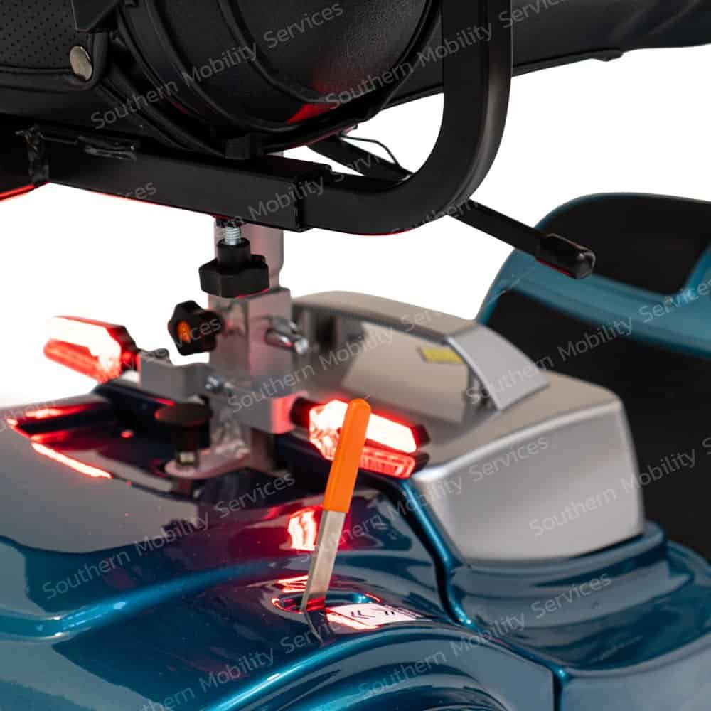 one rehab krs800 8mh portable mobility scooter led lights