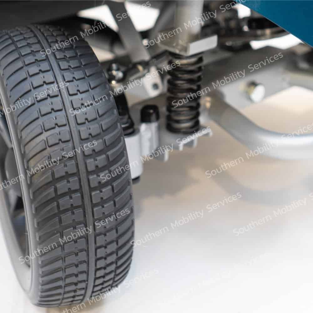 one rehab krs800 8mh portable mobility scooter suspension