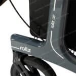 Lightweight Rollz Air Carbon Fibre Walker 5 rollz air carbon 4 wheel walker logo