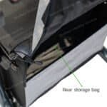 Lightweight Rollz Air Carbon Fibre Walker 6 rollz air carbon 4 wheel walker storage bag