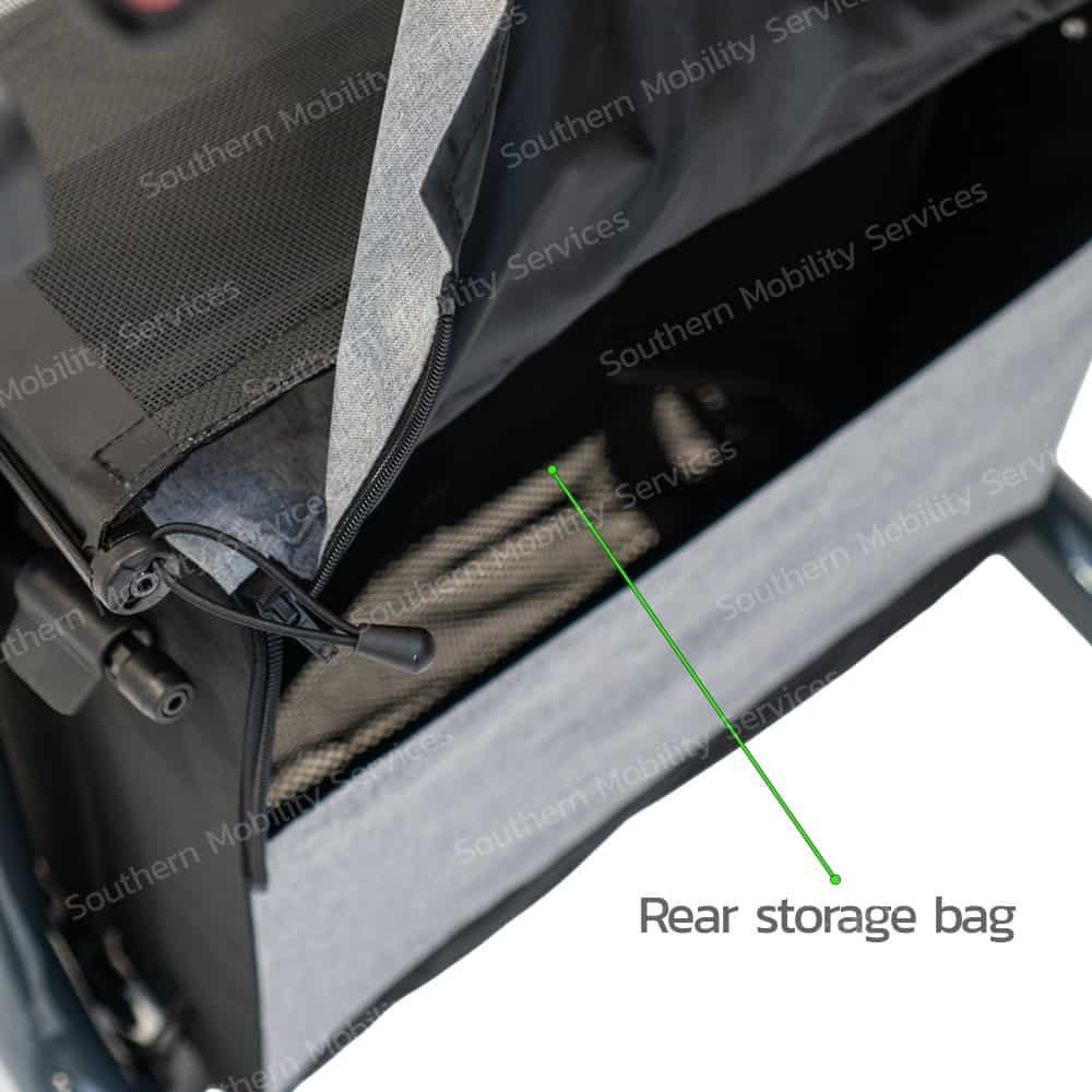 rollz air carbon 4 wheel walker storage bag