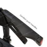 Lightweight Rollz Air Carbon Fibre Walker 4 rollz air carbon 4 wheel walkericomfort push handles