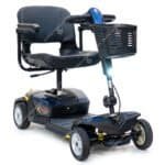 used blue pride apex portable mobility scooter