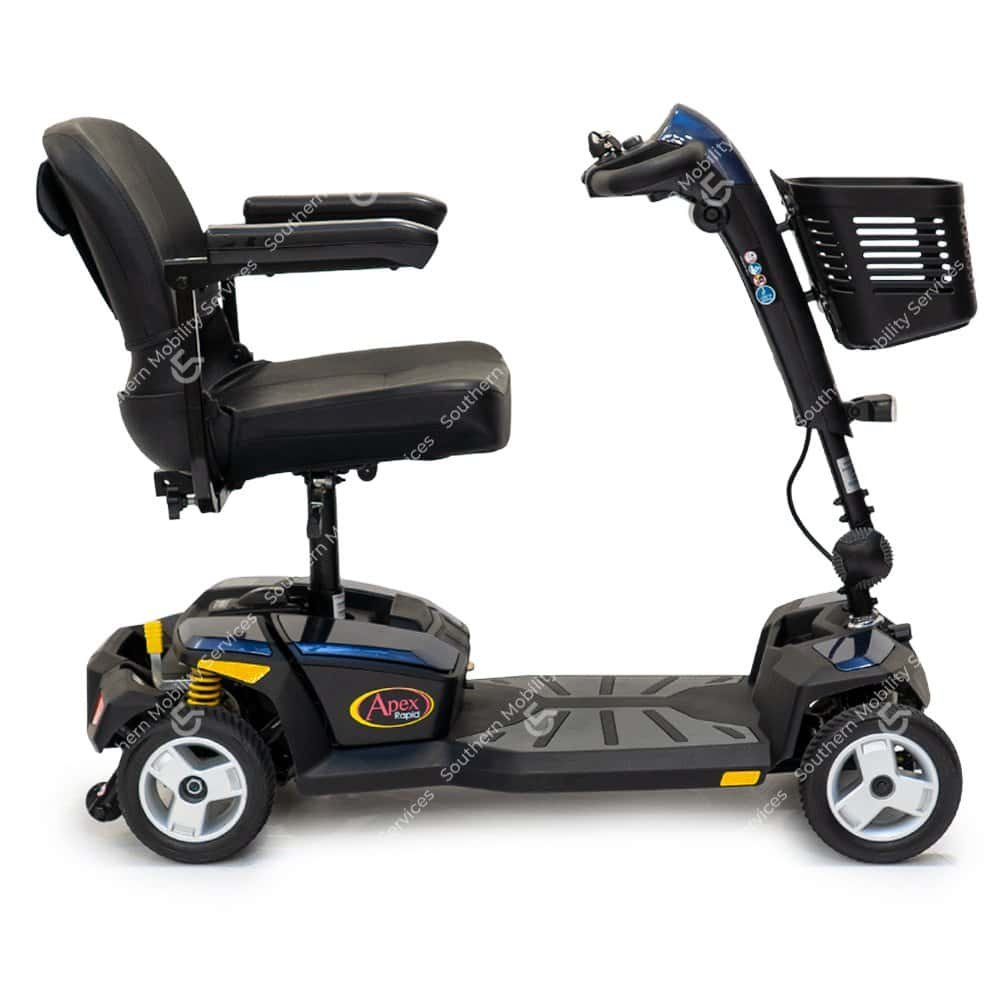 used blue pride apex portable mobility scooter basingstoke