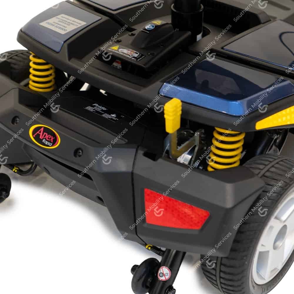 used blue pride apex portable mobility scooter hampshire
