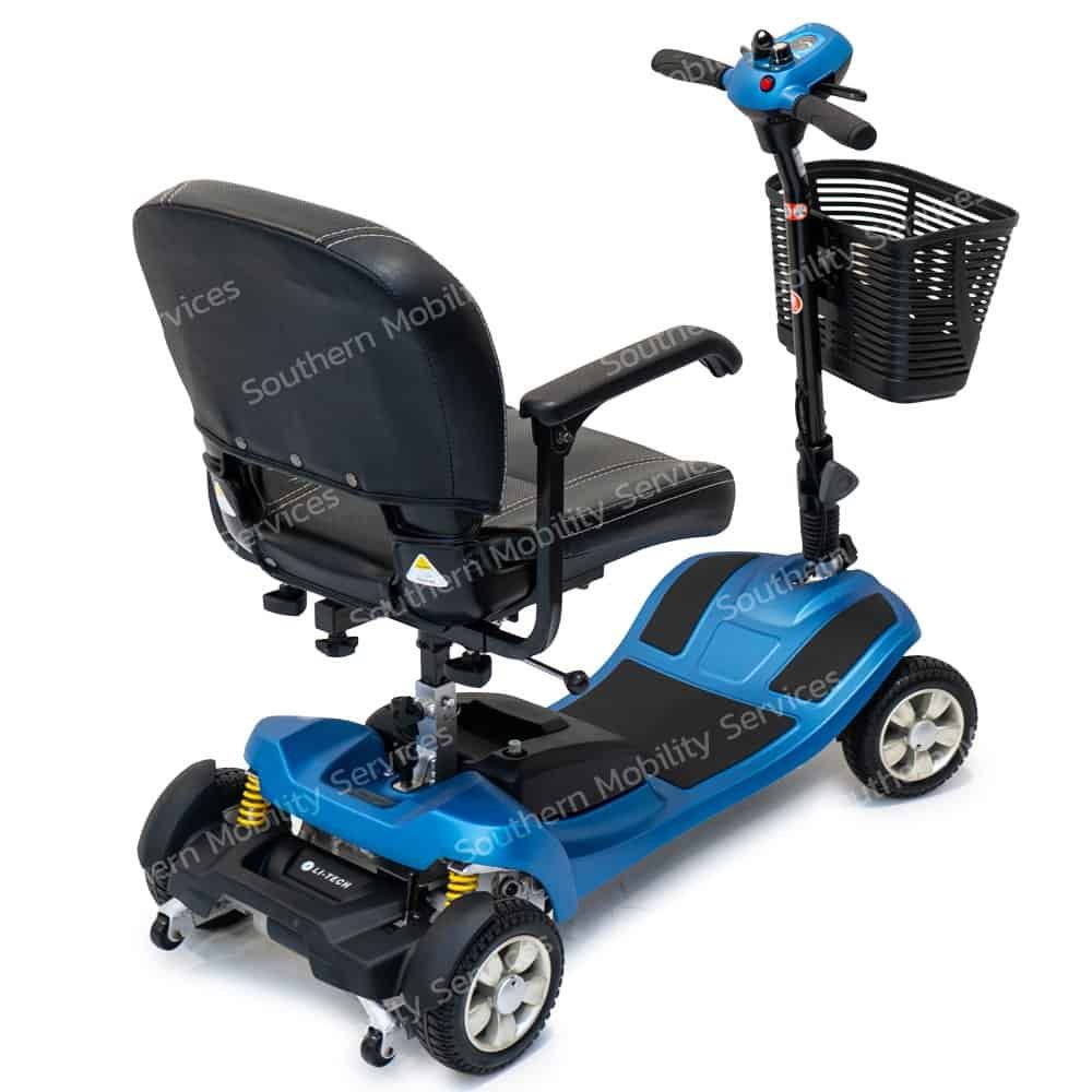 used li tec air lithium portable mobility scooter winchester