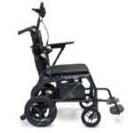 used motion nitron carbon portable powerchair basingstoke side view