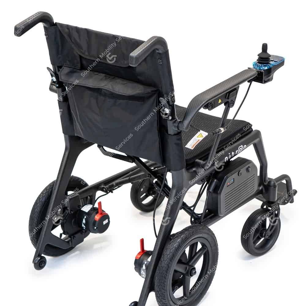 used motion nitron carbon portable powerchair reading