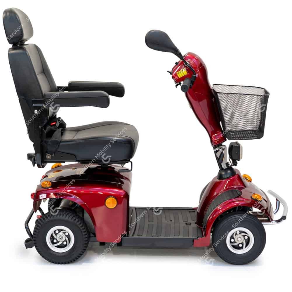 used red freerider mayfair mobility scooter winchester